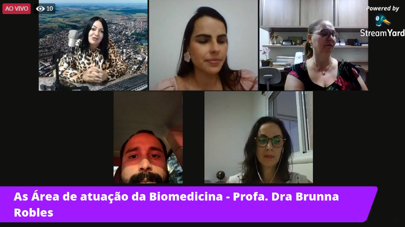 Faculdade Dom Bosco de Cornélio promove live sobre áreas de atuação de biomedicina